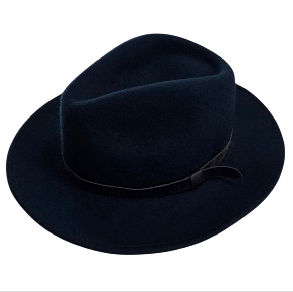 Globe Accessories - Stylish Teal Felt Fedora Hat